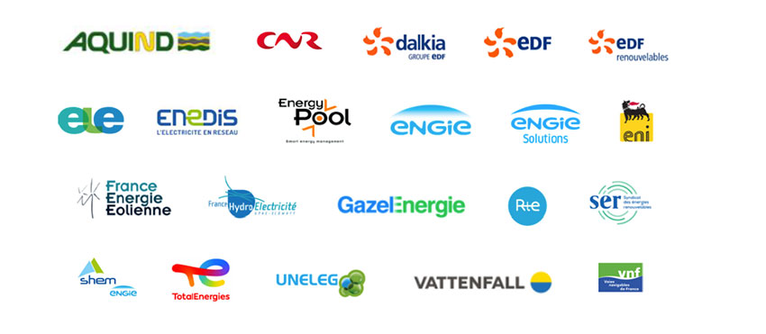 Les adhérents de l'UFE 2022