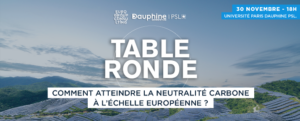 table ronde dauphine